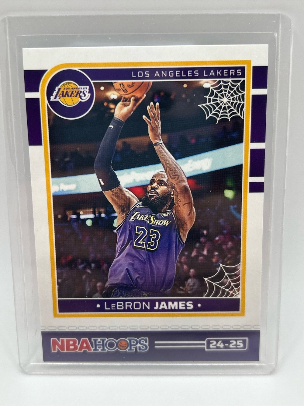 Los Angeles Lakers LeBron James NBA Haunted Hoops Basketball Trading Card 🎃